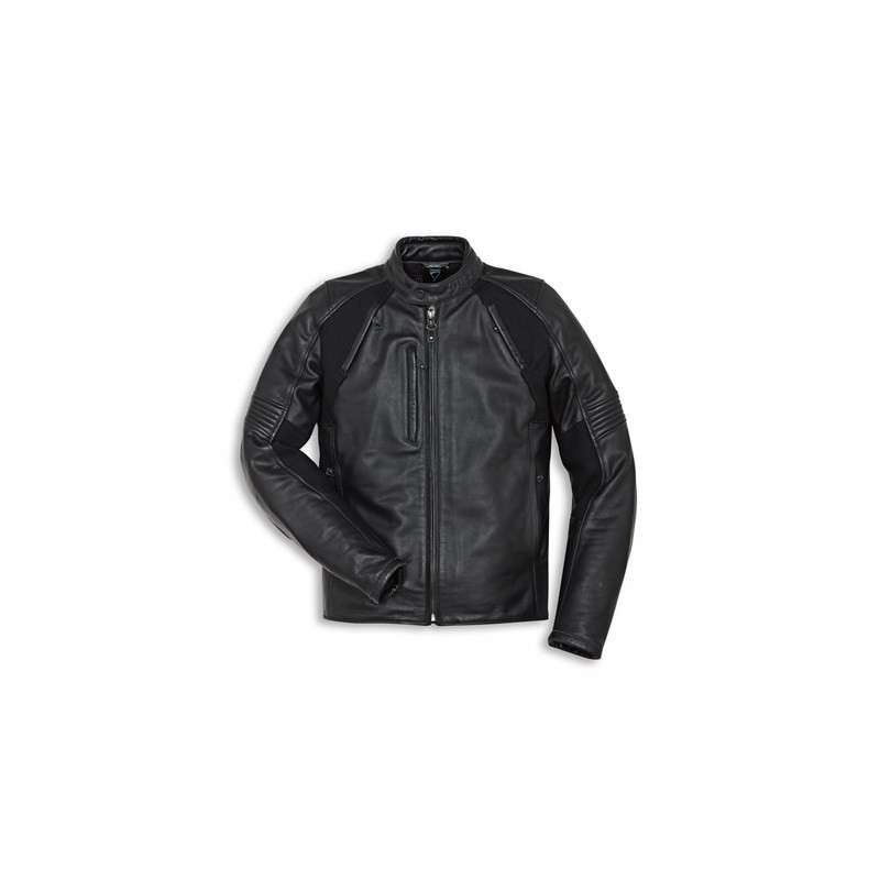 Blouson Cuir Black Rider - vue de face