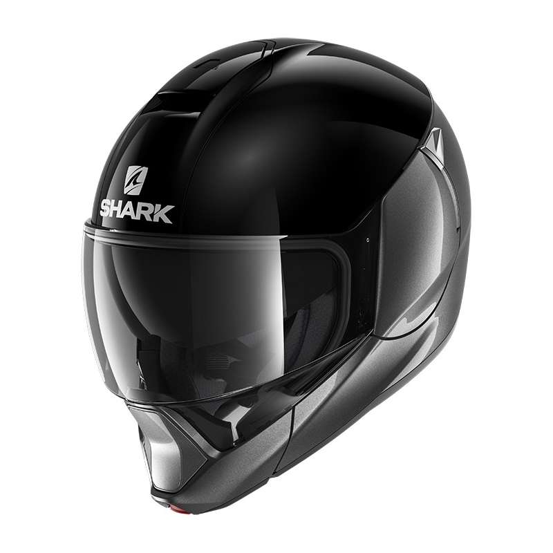 SHARK Evojet Dual Blank Anthracite-Noir-Anthracite AKA