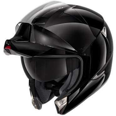 Casque Modulable Shark Evojet Blank Black