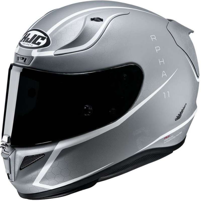 Casque intégral HJC RPHA11 Jarban Gris MC10SF