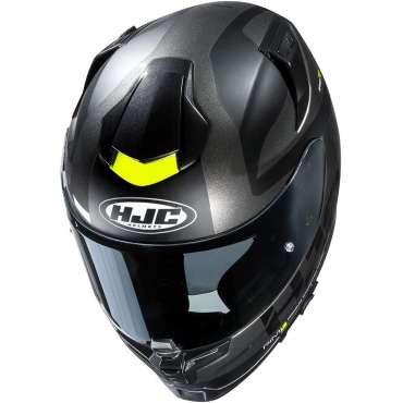 Casque intégral HJC RPHA70 Balius Gris/Jaune MC5SF