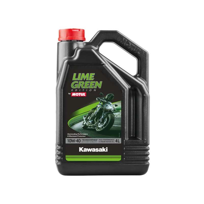 Huile Moteur Kawasaki Lime Green Motul 10W40 4L