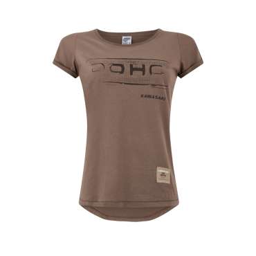 T-SHIRT MARRON DOHC FEMME