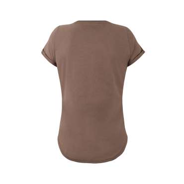 T-SHIRT MARRON DOHC FEMME