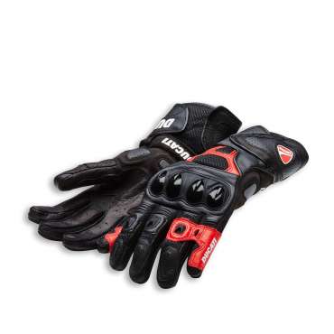 Gants Cuir Ducati Speed Air C1 Noir/Rouge 98104210