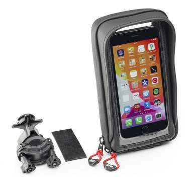 Support smartphone grand modèle GIVI Noir