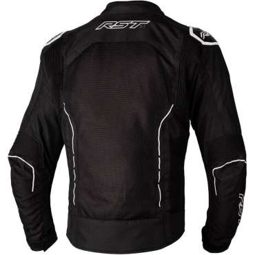 Veste Rst S-1 Textile Noir/Blanc