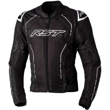 Veste Rst S-1 Textile Noir/Blanc