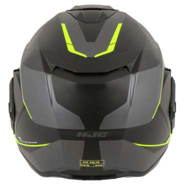 Casque Modulable HJC I100 Lorix Noir/Gris/Vert MC3HSF