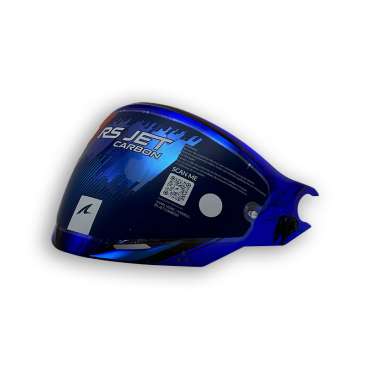 Ecran Casque Shark RS Jet Bleu Iridium