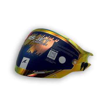 Ecran Casque Shark RS Jet Miroir Rouge Iridium