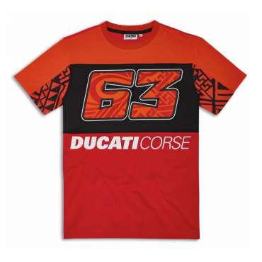 T-Shirt Ducati Dual Pecco Bagnaia 63