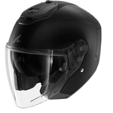 Casque Shark RS Jet Blanck Noir Mat HE8251EKMA