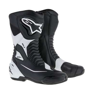 Bottes moto alpinestars SMX S Noir/Blanc 222351712