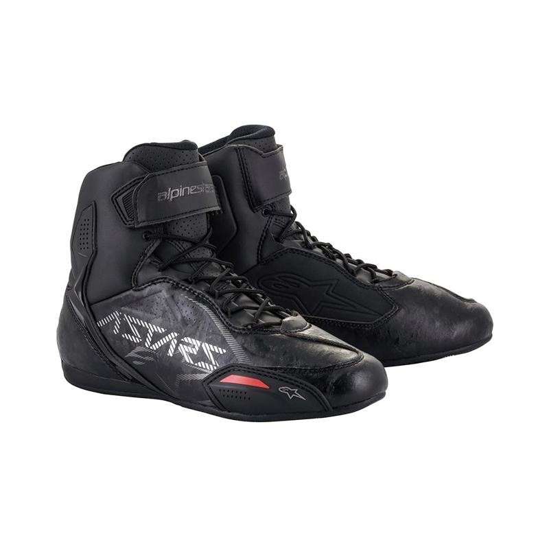 Baskets moto Alpinestars Faster 3 CE Black Gun Metal 25102191101