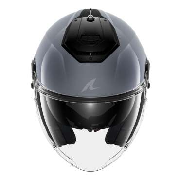 Casque Shark RS Jet Blank Gun Silver HE8250ES05