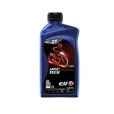 Huile moteur moto ELF 2TECH 2T 100% Synthétique 1L ELF2TECH