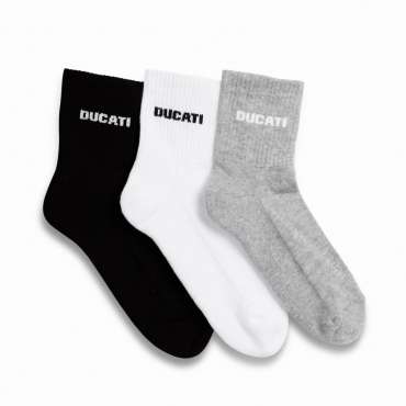 Ensemble de 3 paires de chaussettes Ducati Fitness 98771065