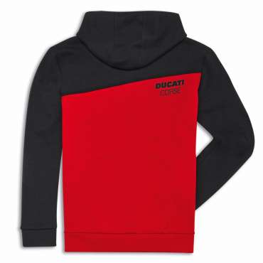 Sweat-shirt Ducati Sport Noir/Rouge 98770591